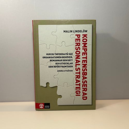 Kompetensbaserad Personalstrategi - Malin Lindelöw - 2016 - Inbunden