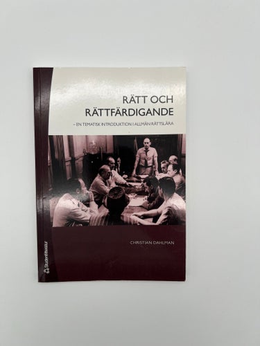 Rätt och Rättfärdigande av Christian Dahlman, Andra upplagan