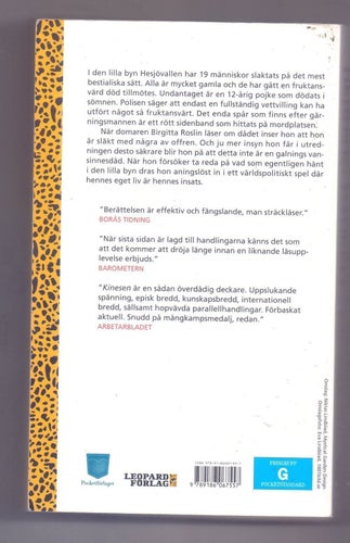 Kinesen av Henning Mankell, 2009