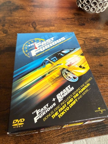 The Fast and the Furious Triple Disc Collectors Boxset DVD