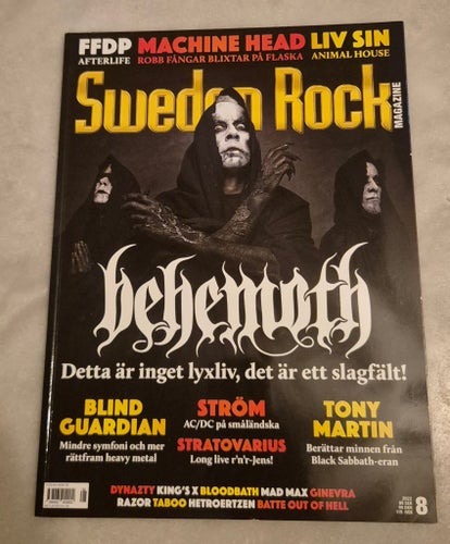 Sweden Rock Magazine Behemoth