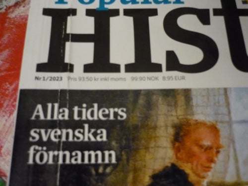 TIDNING, POPULÄR HISTORIA, NR 1 - 2023, PREDIKANT BLEV ALLTIALLO