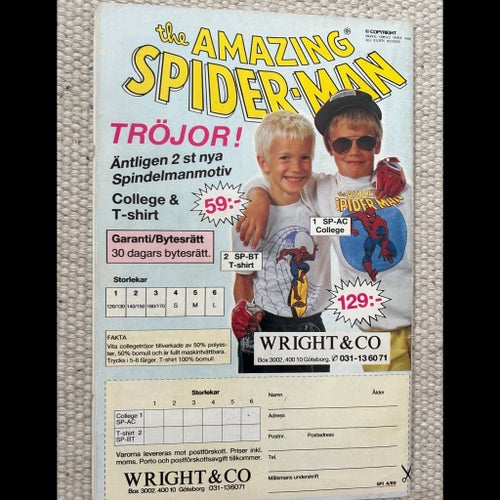 Spindelmannen nr 4 1989