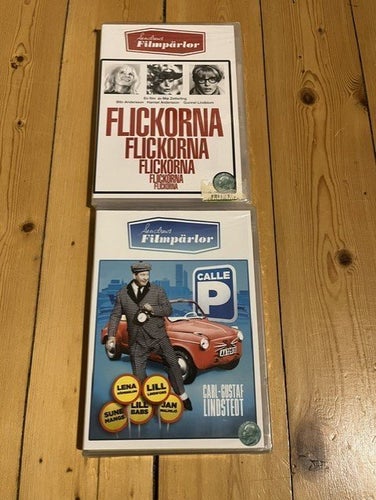 CALLE-P-OÖPPNAD-DVD-FLICKORNA-SANDREWS FILMPÄRLOR-OVANLIG-CARL-GUSTAF LINDSTEDT.