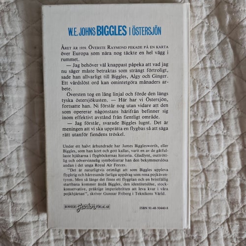 Biggles i Östersjön av W. E. Johns, 1981