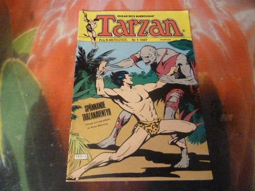 TARZAN, NR 1 - 1987, TIDNING