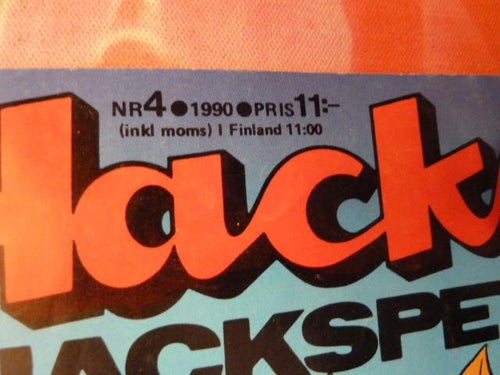 HACKE HACKSPETT, NR 4 - 1990, TIDNING
