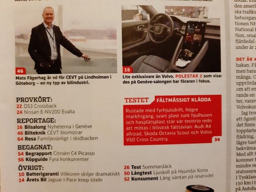 Vi Bilägare 5 2019: Audi A4 Allroad TDI, Skoda Octavia Scout, Volvo V60 CC D4