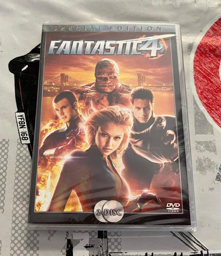 FANTASTIC 4 FOUR (2005). INPLASTAD SVENSK SPECIALUTGÅVA 2 DVD!
