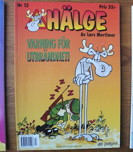 Hälge Julalbum 2004 nr 13 Varning för utbrändhet!