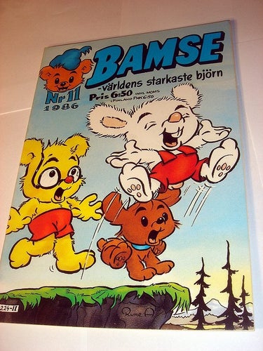 BAMSE 1986 11 (svensk) NY OLÄST