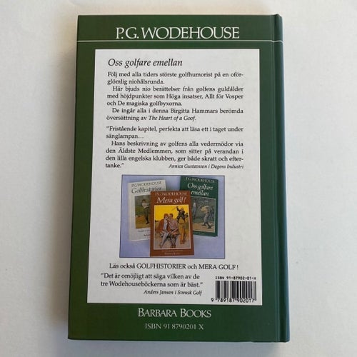 Oss golfare emellan av P.G. Wodehouse