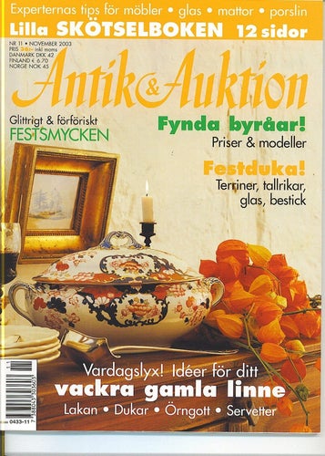 Antik & Auktion 11/2003 - Trillers i Tobo, Eric Hallström m m