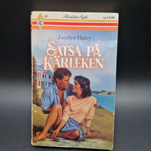 Harlekin Safir 61 Satsa på kärleken av Jocelyn Haley, 1987