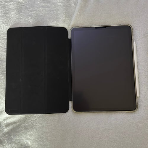 iPad air 4 med fodral och Apple Pencil