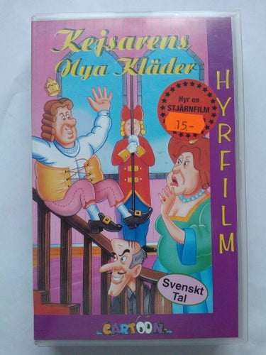 VHS - Kejsarens Nya Kläder