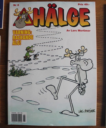 Hälge Julalbum 1997 nr 6 Varning: backande älg!
