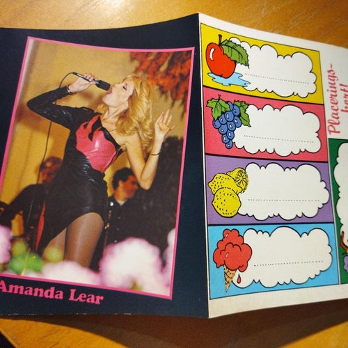 Starlet 1980 nr 43 idol Fozzie Bear, Amanda Lear, Harrison Ford. Very Good plus