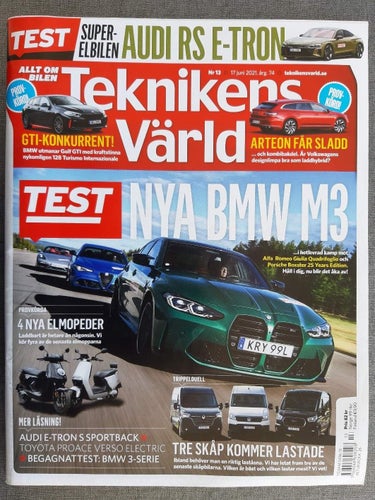 Teknikens Värld 13 2021: Ford Transit, VW Crafter, Renault Master