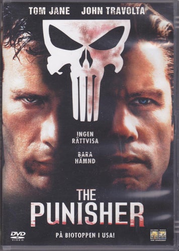 DVD / The Punisher / Tom Jane, John Travolta, Will Patton / Nyskick