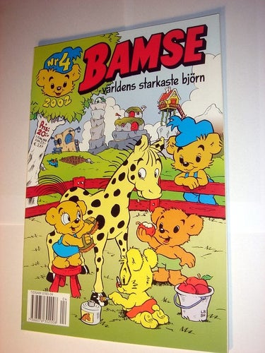 BAMSE 2002 4 (svensk) NY OLÄST