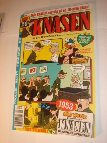 KNASEN (svensk) NY OLÄST Nr 20 1994 BILAGA