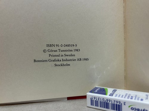 Juloratoriet av Göran Tunström. Bok. Very good plus