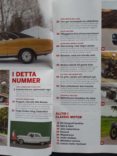 Classic Motor nr 2 2024: Puch Alabama + Mexico, Opel Commodore, Ford Zephyr
