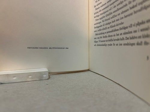 Den feta nöden av Bertil Schütt, bok, Very good plus