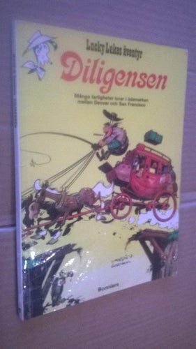 Lucky Lukes äventyr 1 Diligensen. 1972
