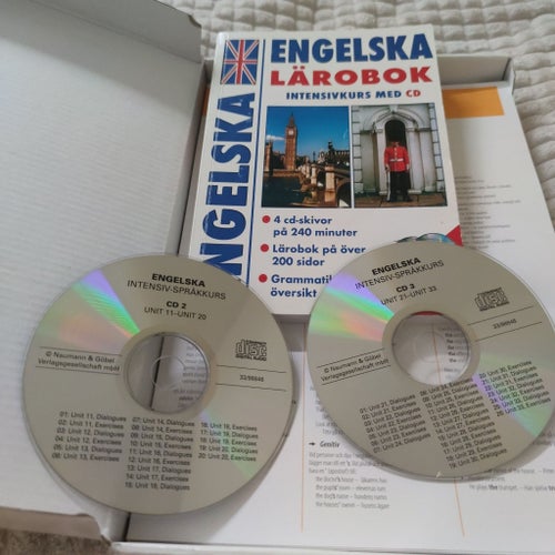 Engelska Intensivkurs med CD