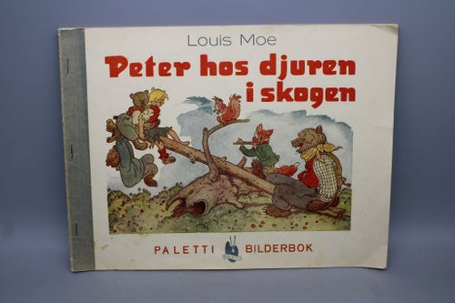 Peter hos djuren i skogen av Louise Moe