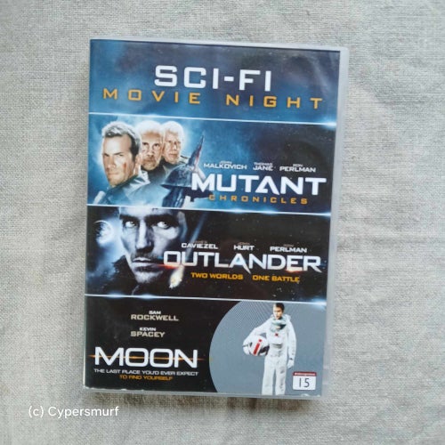 Sci-fic Movie Night | Svensk utgåva | 3-disc