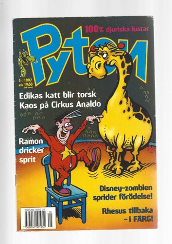 Pyton 5 1997 skick fn