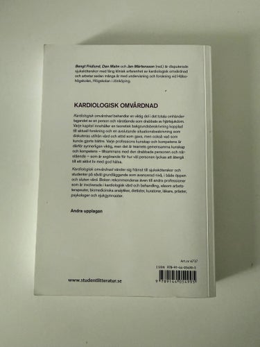 Kardiologisk Omvårdnad av Bengt Fridlund, Dan Malm, Jan Mårtensson