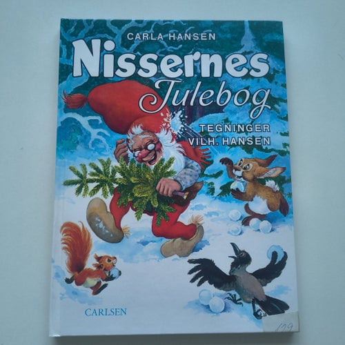 Nissernes Julebog Carla Hansen Villh. Hansen Carlsen Hardback Julbok