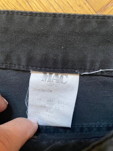 MAC svart jeans, storlek 42/32