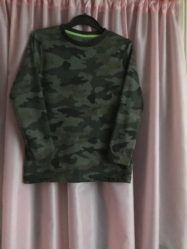 OLD NAVY Olivgrön långärmad topp i storlek S- M