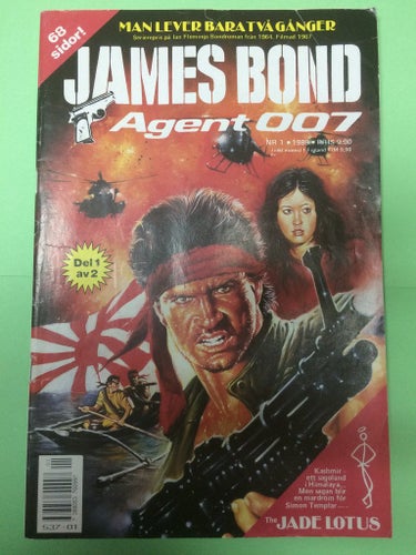 James Bond nr 1 från 1989