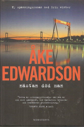 Åke Edwardson: Nästan död man.