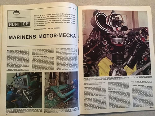 TEKNIK FÖR ALLA NR 4 1966 MOTORSKOLA ÖRLOGSBERG,OPEL REKORD,BÅT,FLYG PIPER