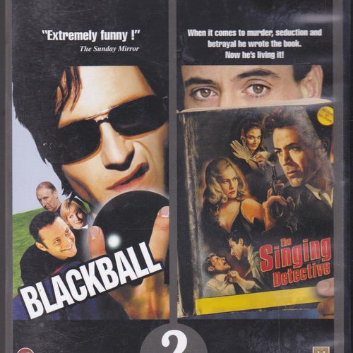 DVD 2i1 / Blackball + The Singing Detective / Robert Downey, Jr. / Nyskick