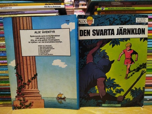 Alix äventyr 6 Den Svarta Järnklon, 1976 första upplagan