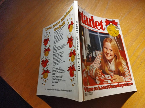 Starlet 1978 nr 51 Ted Gärdestad Very Good