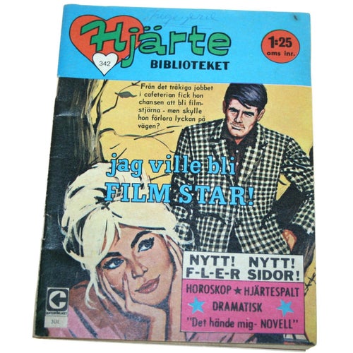 Min melodis hjärtebibliotek - 1967 - NR 342 - Jag ville bli Film Star