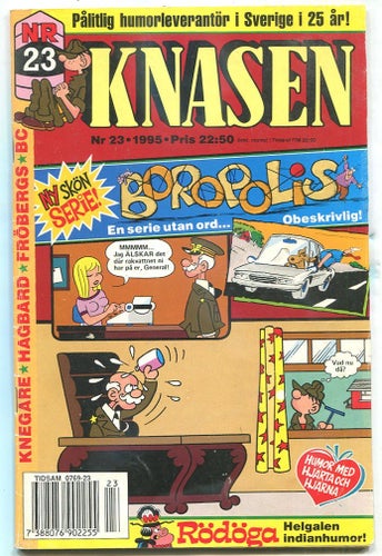 Knasen 1995 nr 23 Hagbard, Fröbergs, Rödöga, Knegare, BC