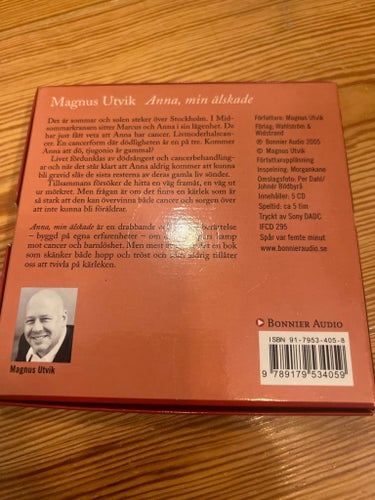 Anna, min älskade - Magnus Utvik (Ljudbok)