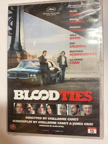 DVD Blood Ties INPLASTAD