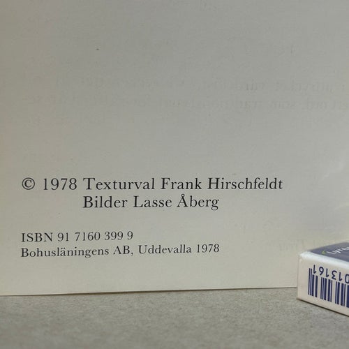 Värdelöst Letande av Frank Hirschfeldt. Bok. Very fine plus