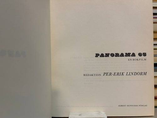 Panorama 1965 En bokfilm, Very Fine plus
